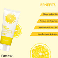 FARMSTAY Real Lemon Deep Clear Peeling Gel 100ml