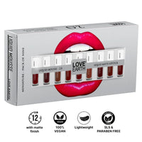 LOVE EARTH LIQUID LIPSTICK PACK OF 9 2.0 - MINIS Set- 2