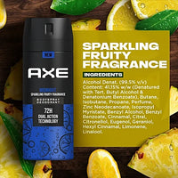 Axe Recharge Midnight Long Lasting Deodorant Body Spray For Men 150ml