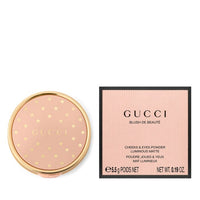 GUCCI BLUSH DE BEAUTE CHEEKS & EYES POWDER LUMINOUS MATTE POUDRE JOUES & YEUX MAT LUMINEUX TENDER APRICOT 5.5g