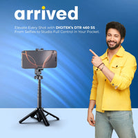 DIGITEK TRIPOD DTR 460 SS EXTENDABLE SELFIE STICK TRIPOD WITH WIRELESS REMOTE