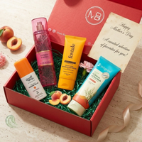 Happy Mothers Day,I Love My mom,Best Gift for mom Body Mist, Roll on, Facewash, Sunscreen 4 Pcs Gift Pack