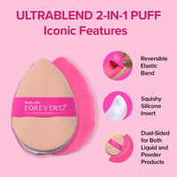 Forever52 Ultrablend 2 in 1 Puff & Sponge