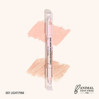 MOIRA Dual Brow Highlighter (001, Light Pink) NET QTY - 2.1x2gms