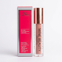 MIne Beauty Velvet Matte Liquid Lipstick One - Swipe,Full Coverage Color,Long Lasting 3.5g
