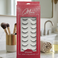 Mine Beauty Premium Mink Eyelashes 10 Pairs