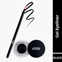 NYKAA Black Magic! Gel Eyeliner jet black