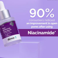The Derma co Pore Minimizing Face Serum with 4% Niacinamide, 5% PHA and p-REFINYL® - 30 ml