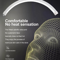 LED HALF MOON LIGHT HD M8X Moon Light for EyeLash Extension, Nails, Tattooing, Makeup, Microblading and Facials