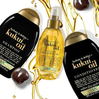 OGX Kukui Oil Shampoo Hydrate Plus Defrizz 13oz (385ml)