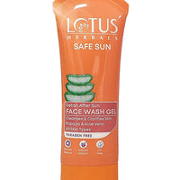 Lotus Herbals Safe Sun DeTan After-Sun Face Wash Gel 100g