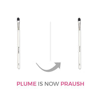Plume P11 - Flat Synthetic Cut Crease Eye Brush