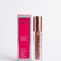 MIne Beauty Velvet Matte Liquid Lipstick One - Swipe,Full Coverage Color,Long Lasting 3.5g