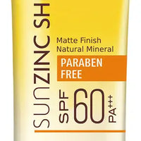 JOVEES SUNZINC SHIELD SPF 60PA+++ Matte Finish natural Mineral - SPF 60 PA+++ 100g