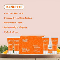 Jovees Herbal Vitamin C & Hyaluronic Acid Glow & Radiance Mini Facial Kit