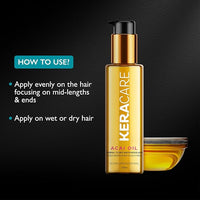 Godrej Professional Keracare Acai Oil (100ml) | Paraben and Sulphate-free | Infused with Acai Berries and Antioxidants | Revive Dry and Porous hair