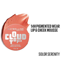 Maybelline Cloudtopia Cheek & Lip Mousse Blush | Lightweight, Pigmented Mousse 5g