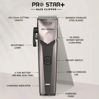 Vega Professional Pro Star+ Hair Clipper VPPHC-11