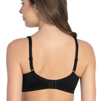 Amante Solid Padded Non-Wired Full Coverage T-Shirt Bra