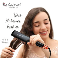 HECTOR Hair Waver, Corded Electric, Smoothening, Black HT-HW 88
