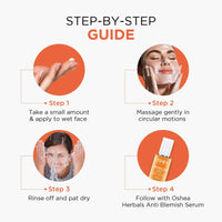 Oshea Herbals Papaya Clean Anti Blemish Facewash 150ml