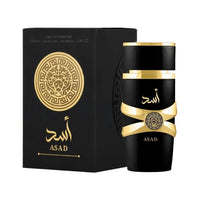 Lattafa Asad Perfume For Men, Long Lasting Luxury Arabian Fragrance, Vanilla, Amber & Sandalwood Liquid Eau De Parfum, 100ml
