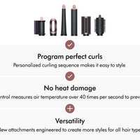 Dyson Airwrap i.d.™ multi-styler and dryer (Jasper plum)