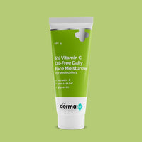 The Derma co 5% Vitamin C Oil-Free Daily Face Moisturizer for Skin Radiance 100g
