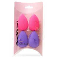 Beautilicious Flawless Blenders 4 Count Shape Tear Drop Set of 4Pcs