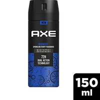 Axe Recharge Midnight Long Lasting Deodorant Body Spray For Men 150ml