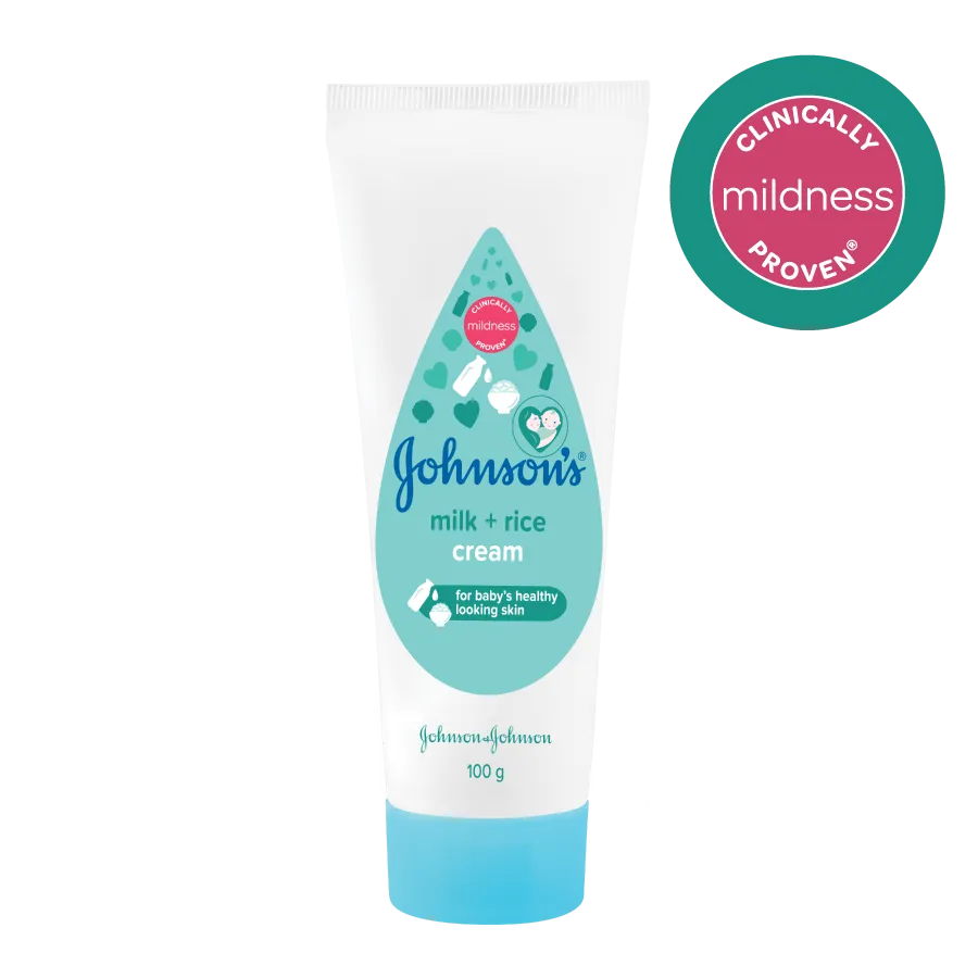 Skin Johnson Baby Cream Milk Johnson's Milk Rice Cream 100gm