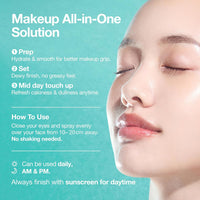 Anua PDRN Collagen Glow Facial Serum Spray with Hyaluronic Acid | Hydrating Face Mist, Dewy Glass Finish, All Skin Types, Instant Plumping, 100 ml