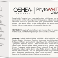 Oshea Herbals PhytoWHITE Brightening & Lightening Whitening Boost Cream with Spf 25 PA+ 50g