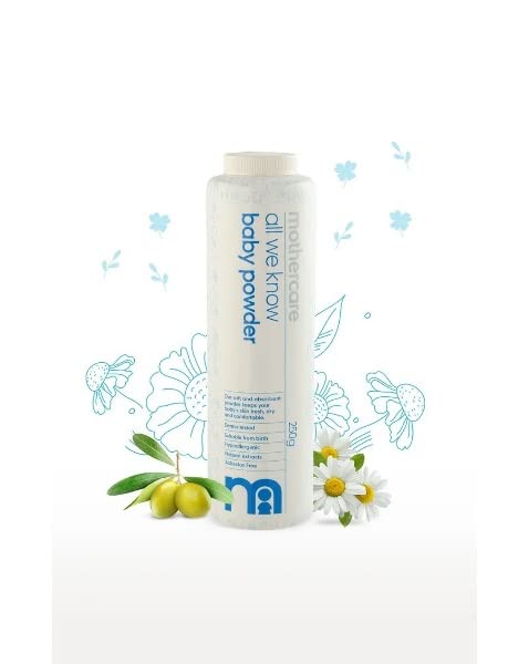 Mothercare All We Know Baby Powder 250g – Mani Ram Balwant Rai