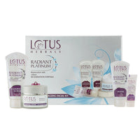 Lotus Herbals Radiant Platinum Cellular Anti Ageing Facial Kit