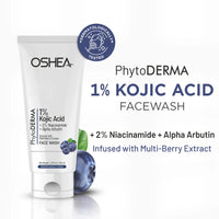 Oshea Herbals PhytoDerma 1% Kojic Acid Face Wash for Brightening and Dark Spot Reduction 100ml