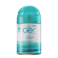 Godrej aer Matic Refill - Automatic Room Fresheners | Cool Surf Blue | 2200 Sprays Guaranteed 225ml