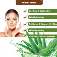 Mantra Aloe Vera Gel Face, Hair & Body for Hydrates and Soothes the Skin 200 ml