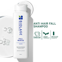 Biolage Full Rescue Shampoo for Hair Breakage, 74% Resistance to Hairfall, For Fragile Hair (200ml)