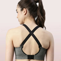 Enamor SB18 Convertible Back High Impact Bra - Padded - Wirefree