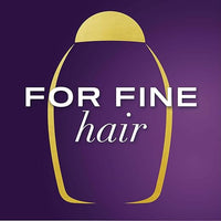 OGX Thick & Full + Biotin & Collagen Volumizing Shampoo for Thin Hair, Thickening Shampoo with Vitamin B7 & Hydrolyzed Wheat Protein, Paraben-Free, Sulfate-Free Surfactants, 385ml