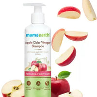 mamaearth Apple Cider Vinegar Shampoo with Organic Apple Cider Vinegar and Biotin for Long and Shiny Hair - 250ml