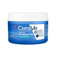 CeraVe HA Water Gel with Hyaluronic Acid, Ceramides & Niacinamide for Plumpy hydration Oil-free gel moisturizer 3 sec fast absorption Dermat recommended for Women & Men 25 ml