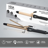VEGA PROFESSIONAL Pro Cera Curls 22mm Curling Tong