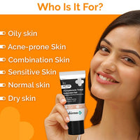 The Derma co 1% Hyaluronic Tinted Sunscreen Gel with SPF 60 & PA++++ for Broad Spectrum Protection - 30g