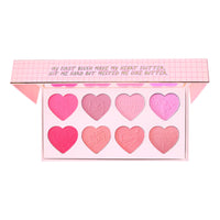 P.louise My First Crush Blush Roses Are Red Violets Are Blue Eye Blusher Palette 8*4gm