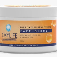 Oxylife Salon Professional Pure Oxygen Brightening Face Scrub 500g