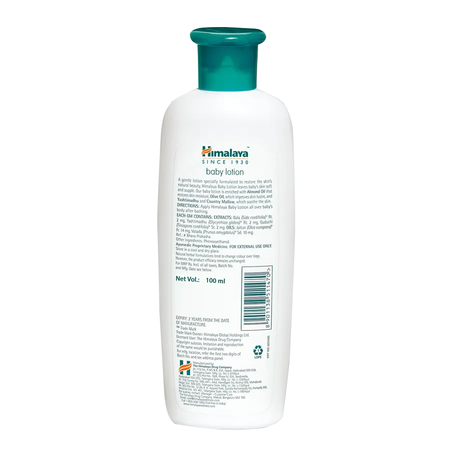 Himalaya herbal sales baby lotion