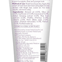 Jovees Herbal Ayurvedic Wrinkle Lift Cream Almond & Ginseng 60g