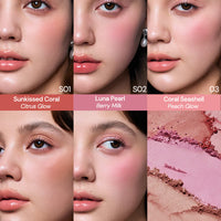 Flower Knows Shell's Jewel Silk Satin Blush